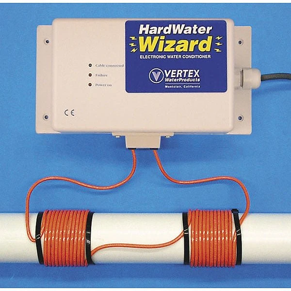Vertex HardWaterWizard Commercial Electronic Water Softener And Conditioner - 2-inch Pipes - CW-2(Cw2 Hardwaterwizard Water Softener) 1 Vertex HardWaterWizard Commercial Electronic Water Softener And Conditioner - 2-inch Pipes - CW-2(Cw2 Hardwaterwizard Water Softener)